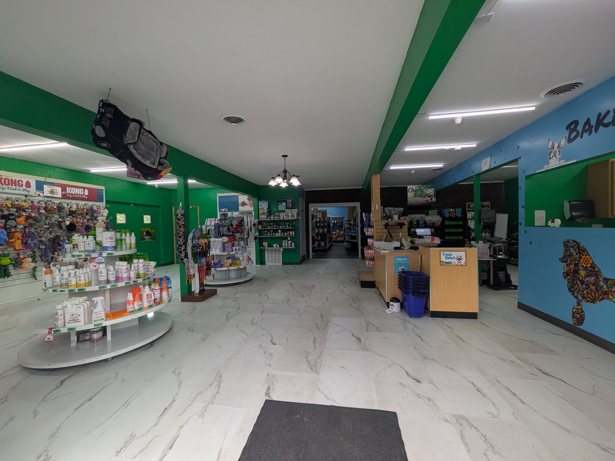 Inside Furplus City in Hillsboro, Missouri